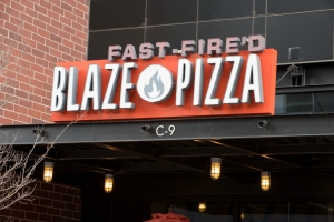 Blaze Pizza Signage