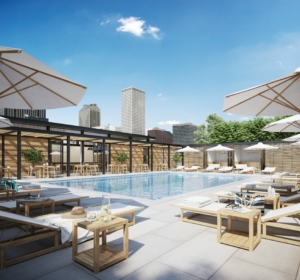 Deck Pool at The Standard Condos